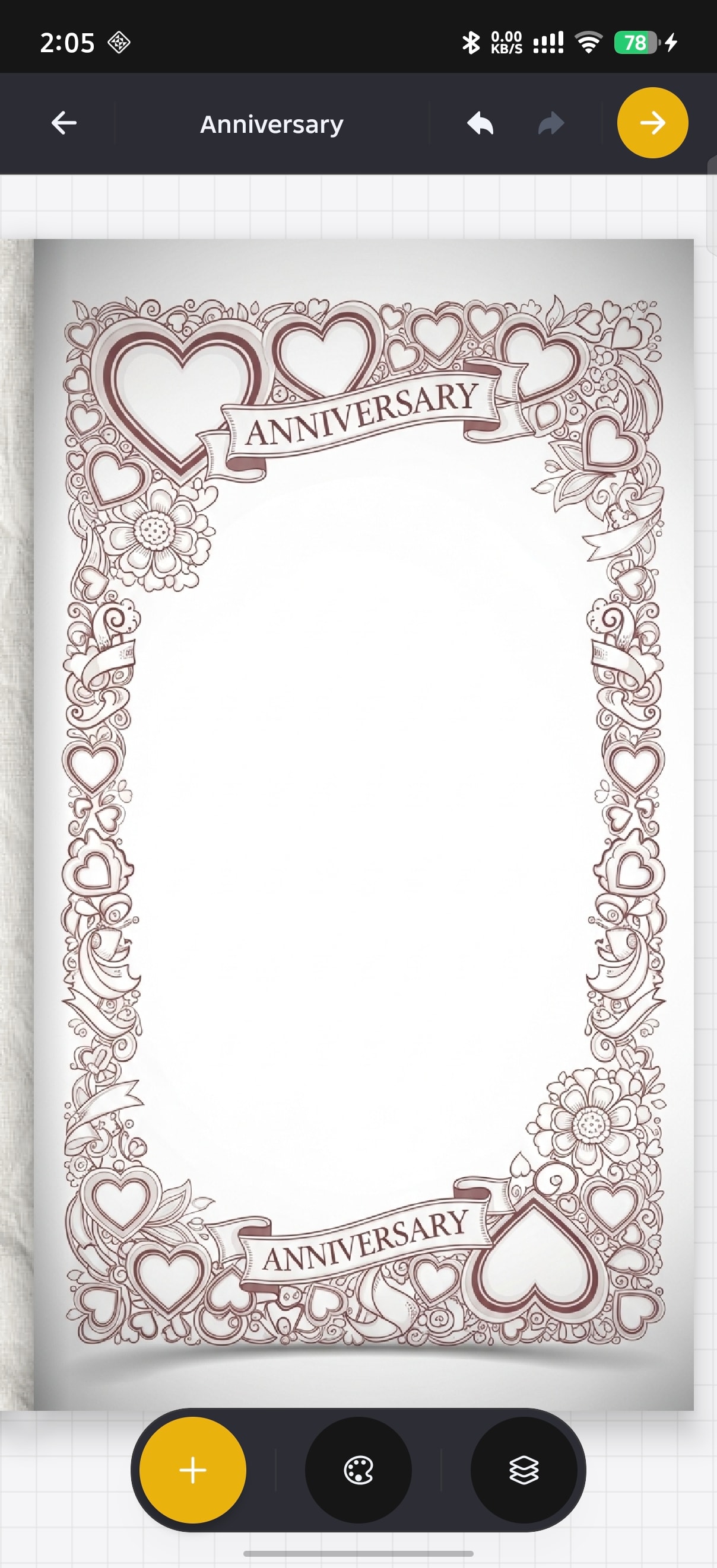 Personalize screen in Wishes