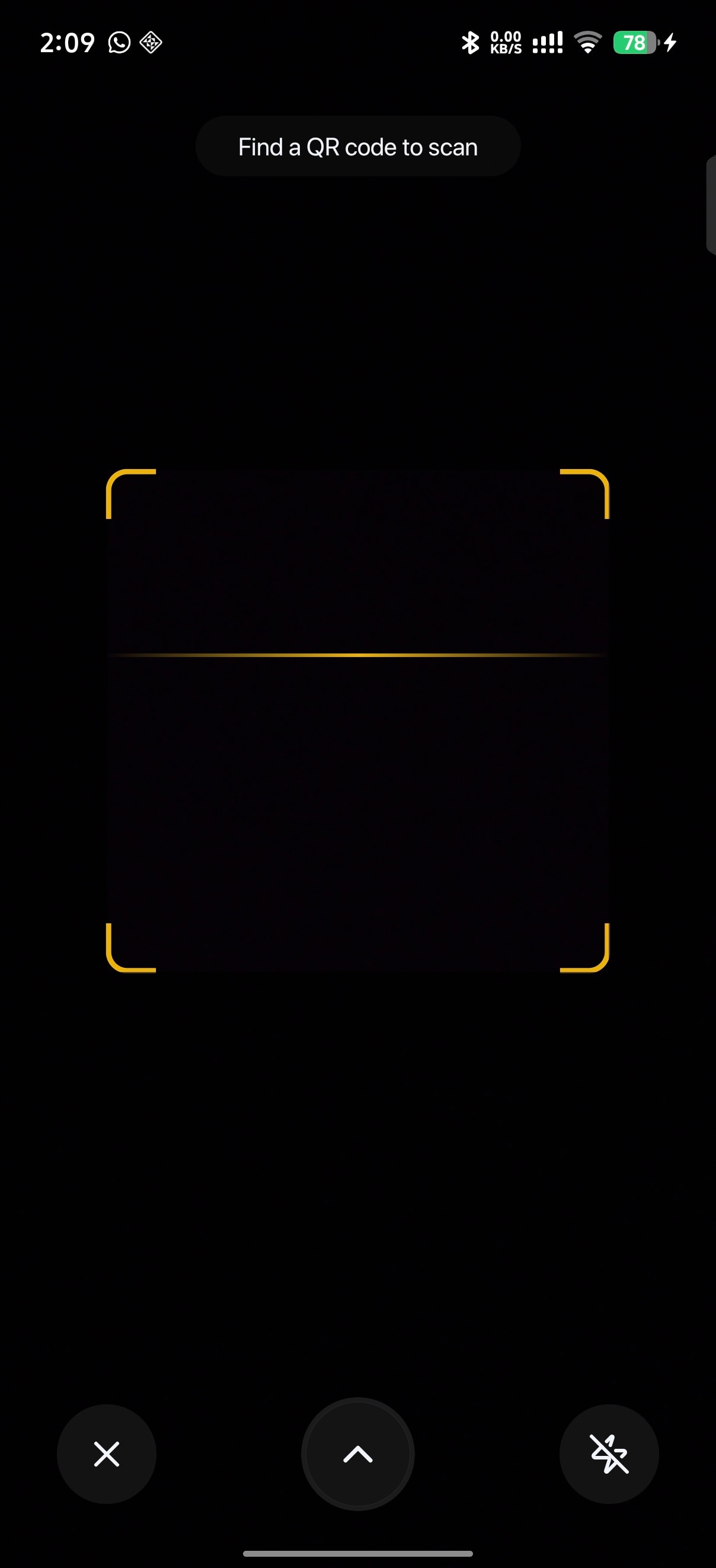 QR magic screen in Wishes